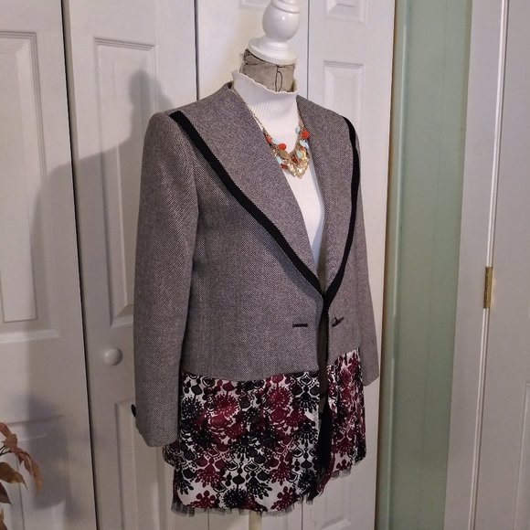 Sasson Jackets & Blazers - 1656 Size Large Sasson Upcycled Jacket